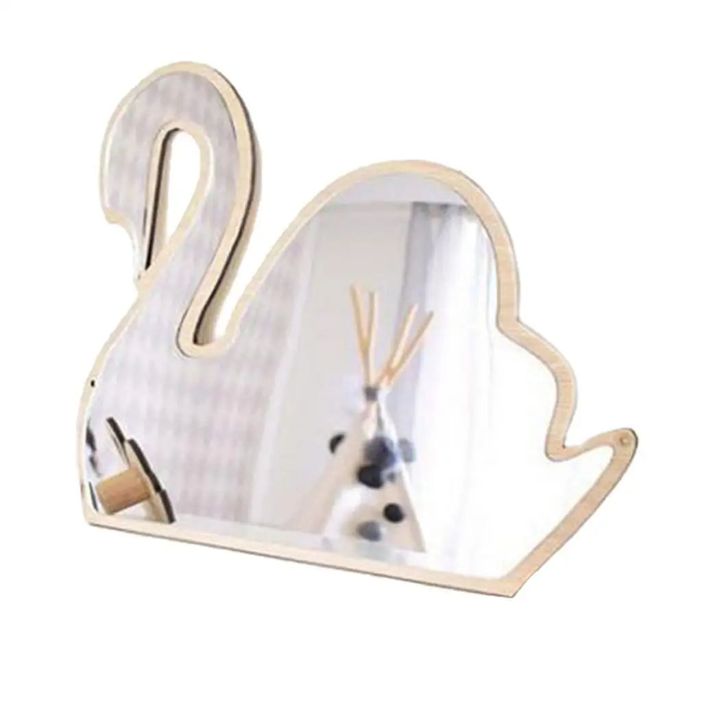 모던 귀여운 아크릴 거울 벽 스티커 데칼 어린이 방 장식 # 8