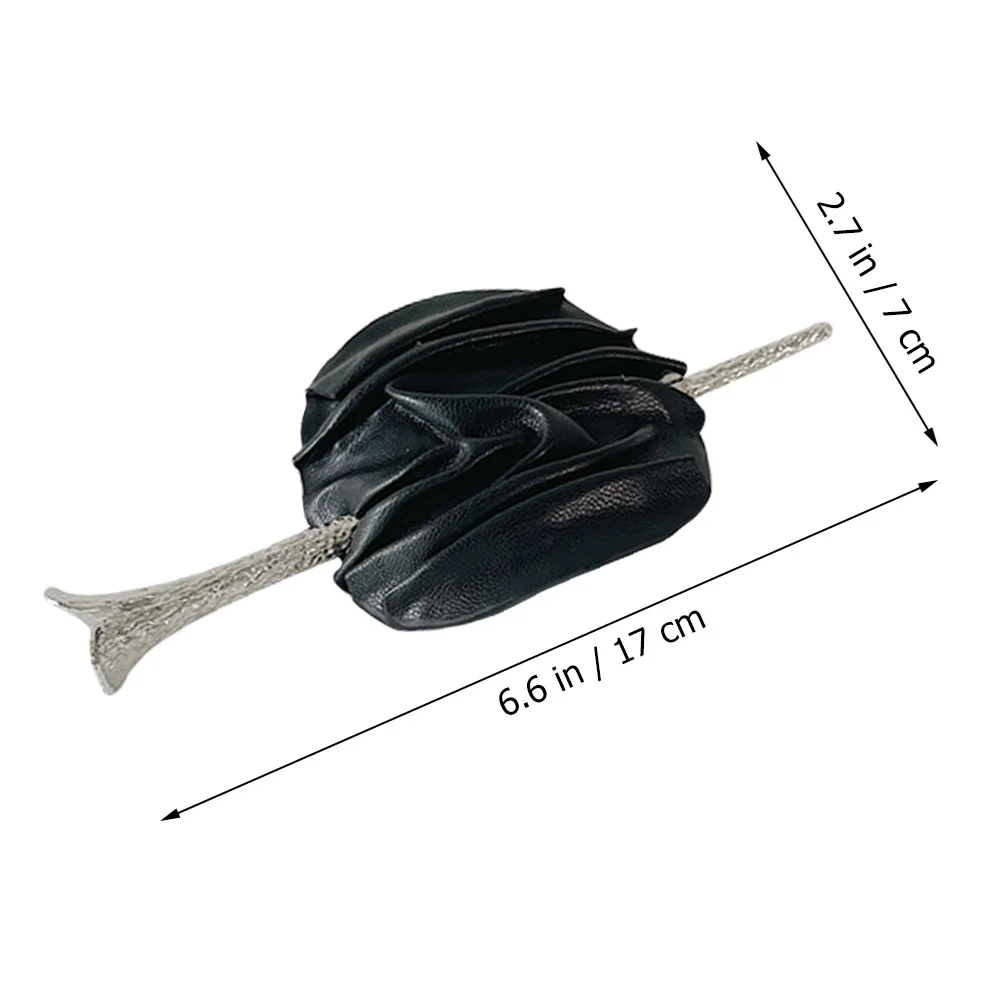 

Bun Hair Stick Women Accessories for Bow Tie Holder Clip Alloy Headdress