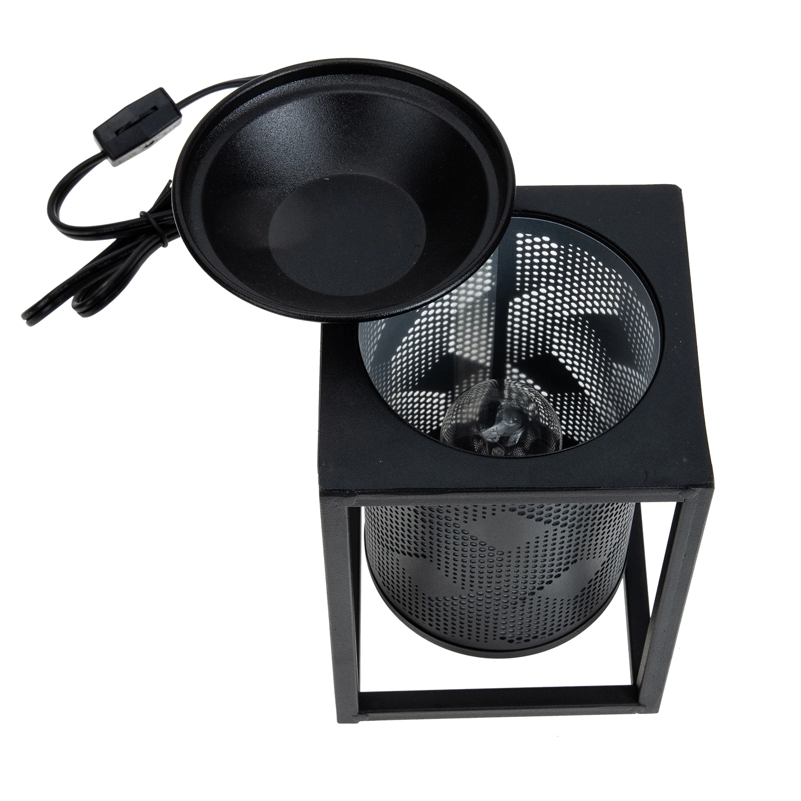 

Aromatherapy Wax Electric Oil Diffuser Iron Lattice Scented Warmer Home Decor Bedroom Living Room
