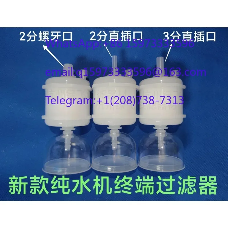New Terminal Filter and 2 Point Straight Socket PES Membrane 0.2um for Pure Water Machine and Purification Systems