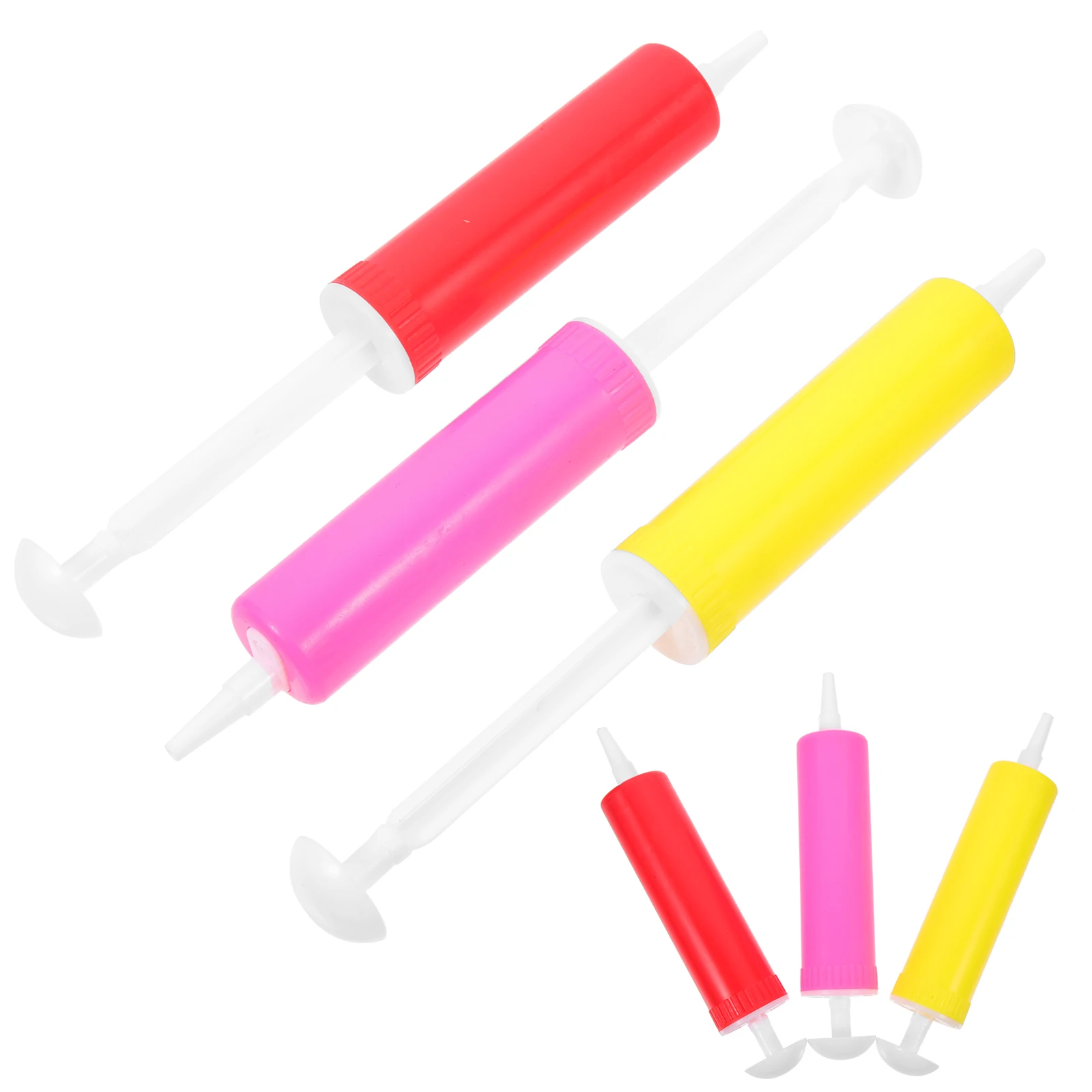 

Portable Balloon Inflator Plastic H Manual Air Pump Party Accessories Sports Balloon Pump Stuffer Machine Lightweight Easy