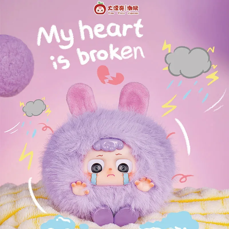 طفل جديد ثلاثة Heyme مرحبا Spookie سلسلة الفينيل أفخم صندوق أعمى مكتب حلية حقيبة قلادة ديكور العصرية لعبة صندوق غامض جمع هدية #4