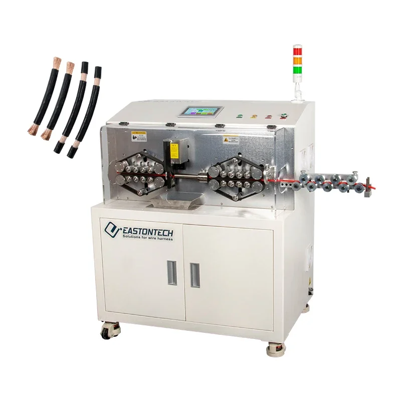 EW-05E Big Diameter Cable Large Square Thick Wire Cutting Stripping Machine 150mm2 Automatic Cable Stripping And Cutting Machine