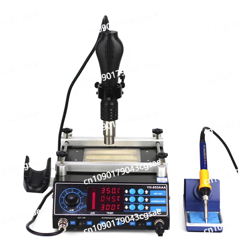 Multi-function Dismantling Welding Table Preheating Table Hot Air Gun Welding Table Electric Soldering Iron