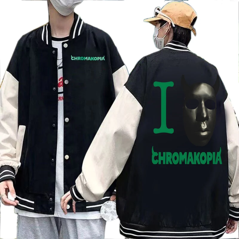 

Hip Hop Streetwear Fashion Baseball Jacket Men Women New Album Chromakopia Outerwears Music Fan Gift The Creator Outdoor Clothes