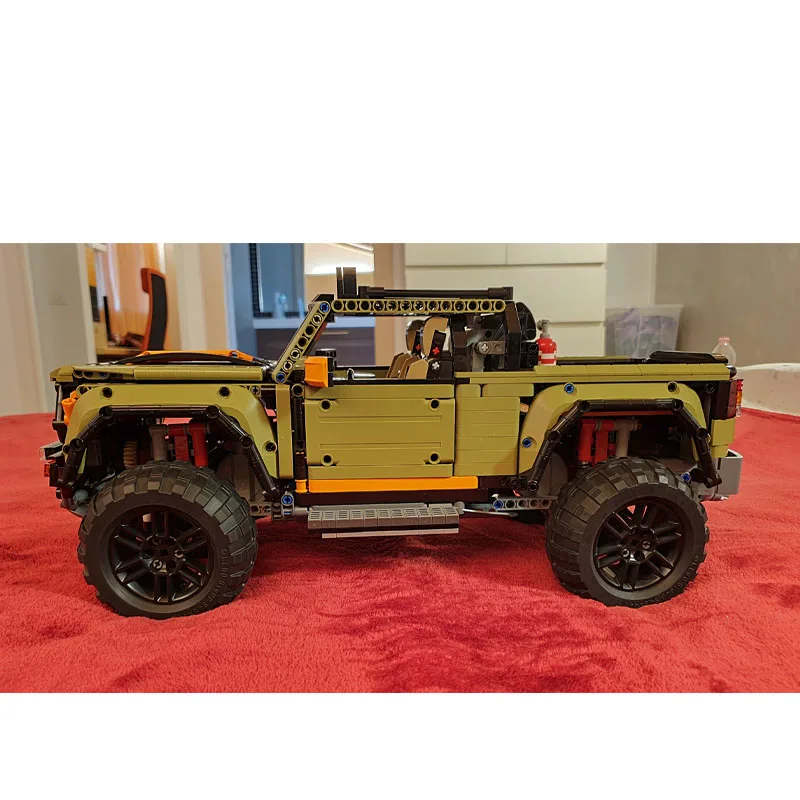 

MOC-97405Classic F-150Электрический пульт дистанционного управления, модель спортивного грузовика, 2023, детали MOC, креативная игрушка для мальчиков, детский день рождения