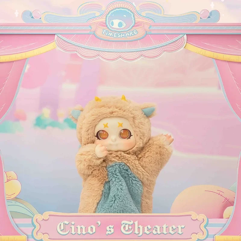 Timeshare Meet Cino Doll Plush Cino Theater Toys Doll Cute Anime Figure Desktop Ornaments Gift Collection