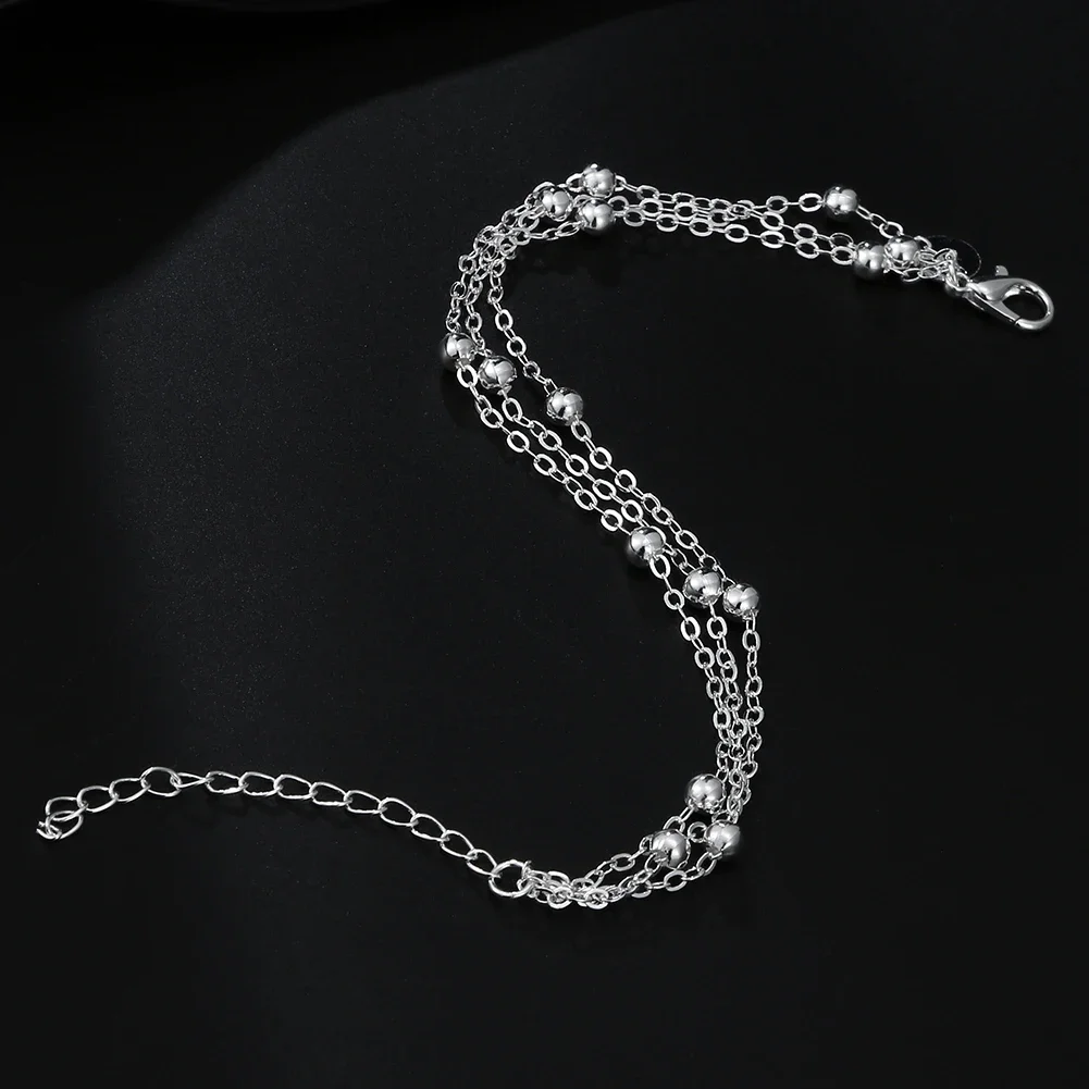 925 فضة سحر شرابة الخرز أساور للنساء مصمم الأزياء اكسسوارات حفلات الزفاف مجوهرات هدايا عيد الميلاد