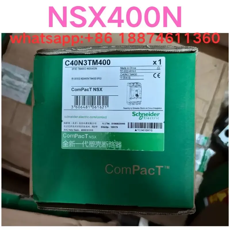 brand new  C40N3TM400 molded case circuit breaker NSX400N