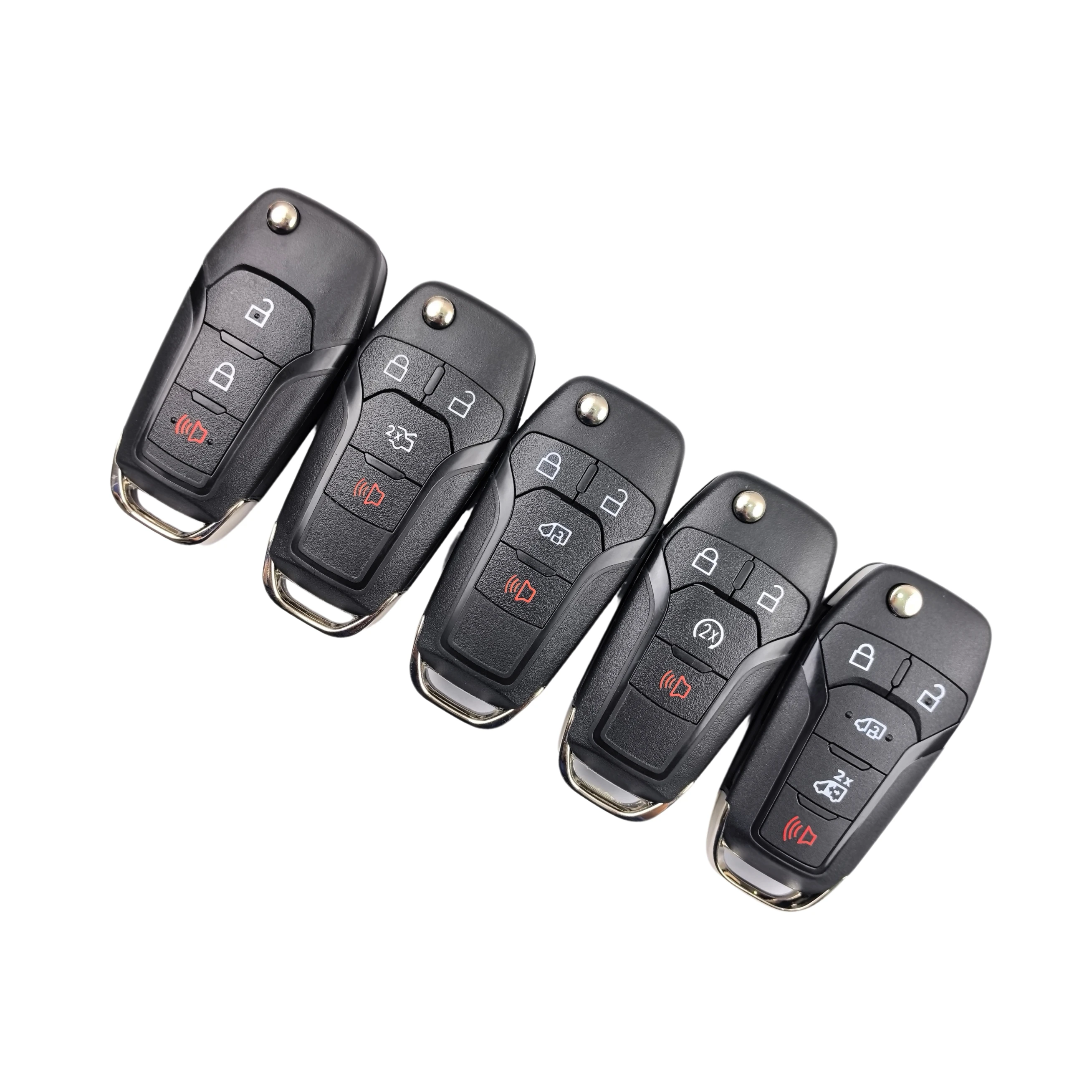 Jingxin 3/4 Tasten FCC: N5F-A08TAA für Ford F-150 F-250 F-350 Explorer Ranger KA Fiesta Mondeo Smart Remote Autoschlüsselgehäuse – Detail 3