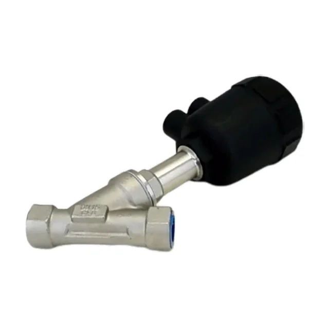 Novo e original flange plc/válvula de assento angular de rosca interna JZF-50F-C63 JZF-50F-C80