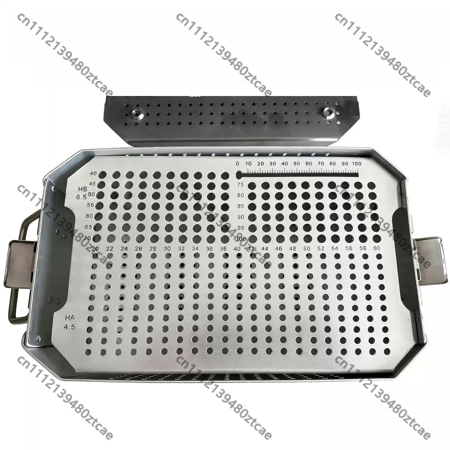 Orthopedic Instrument Sterilization Box Lower Limb Bone Screw Storage Case Surgical Tool Container