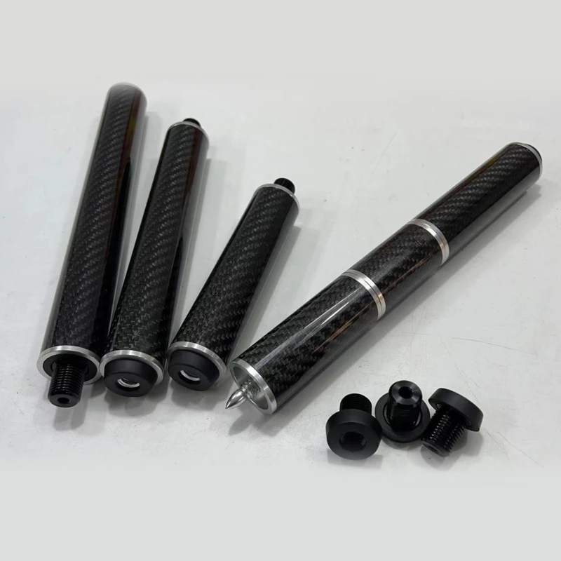 92ME Portable Carbon Fiber Pool Cue End Extenders Enhancing Stability Cue Extension Suitable for Challenging Shot Practice