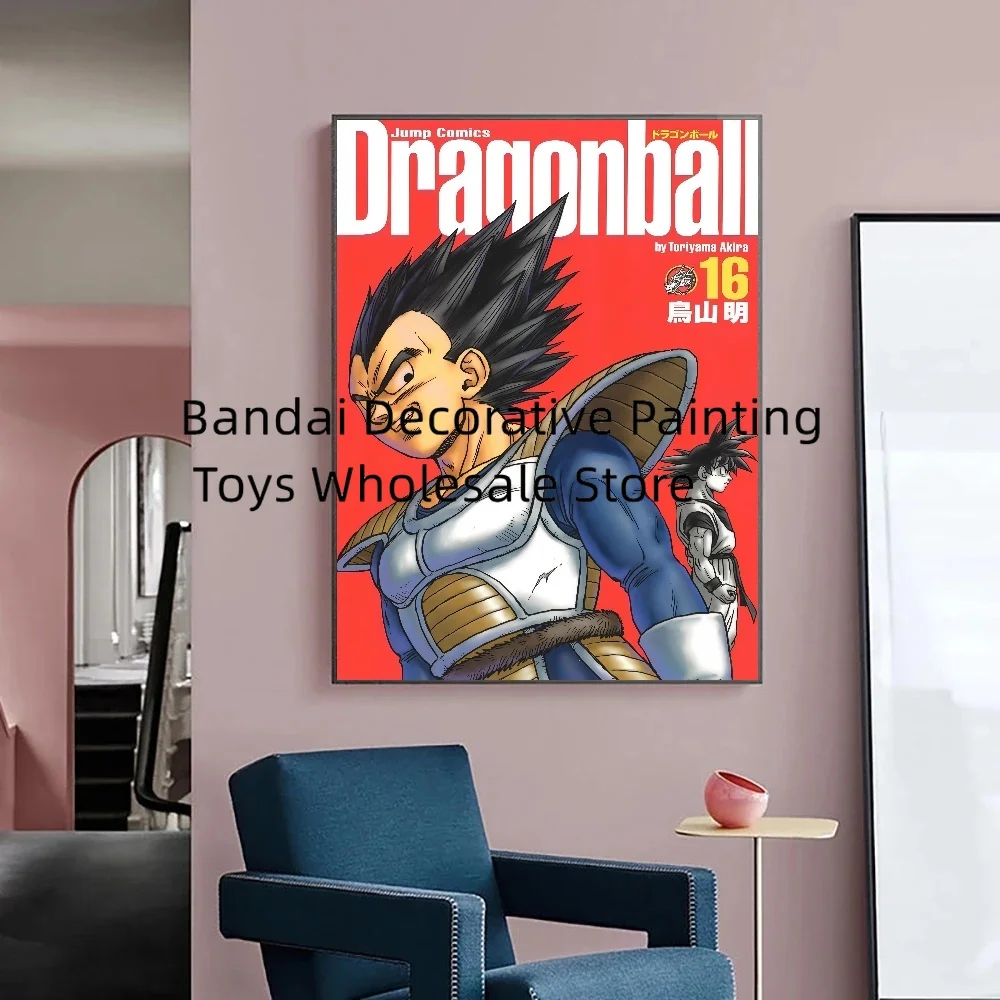Poster Dragon Ball Figures HD Canvas Wall Decoration Painting Picture Poster Decorative Removable Living Room Art Print No Frame
