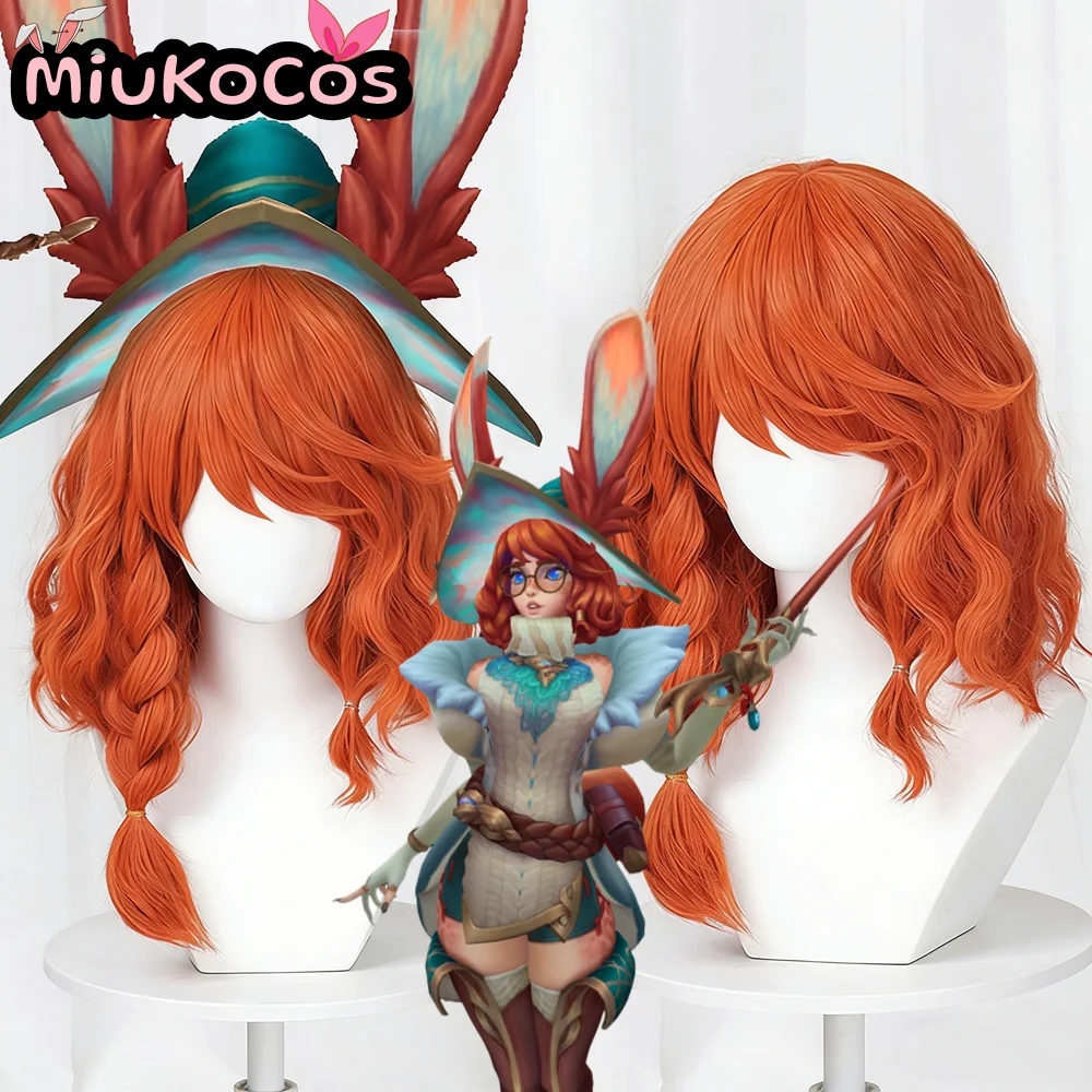 

В НАЛИЧИИ Aurora Witch Bunny Champion Косплей Парик MiukoCosplay Game League of Legends Косплей