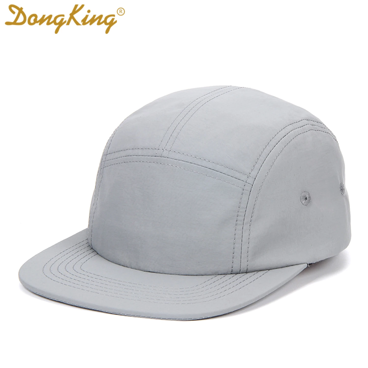 DongKing 5 Panels Cap Retro Short Brim Baseball Cap Splash proof Fabric Quick DRY Hat Backpacking Trail-Running Day Hiking