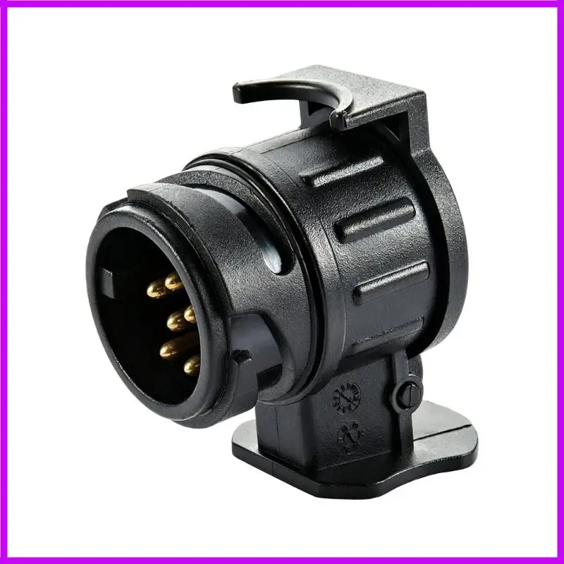 13 Pin to 7 Pin Towing Adaptor Trailer Truck Towbar Car Plug Adapter 12V Waterproof Electric Socket Converter Connector