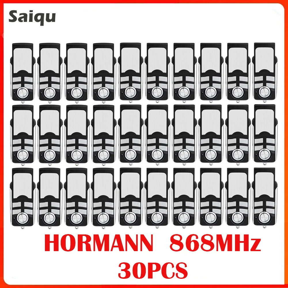 

HORMANN BiSecur Remote Control 30PCS Hormann HSE2-868-BS HSE4-868-BS 868MHz Remote Control Garage Door Command Gate Door Opener