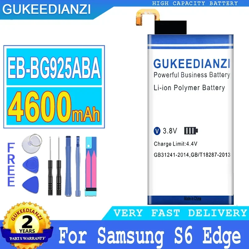 Battery EB-BG925ABA, EB-BG925ABE,for Samsung Galaxy S6 Edge, G9250, SM-G925l, G925F, G925L, G925K, G925S, G925A, Tools, 4600mAh