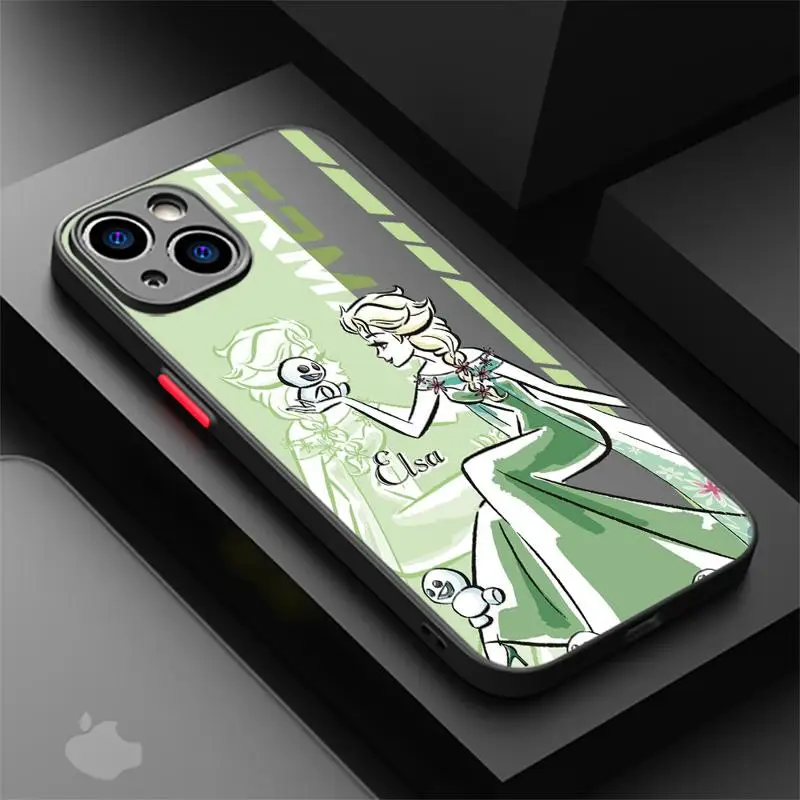 Snow White Woody Simba Mermaid Matte Phone Case for iPhone 15 14 11 Pro Max 13 12 Mini XR X SE 7 8 6 6S Plus Translucent