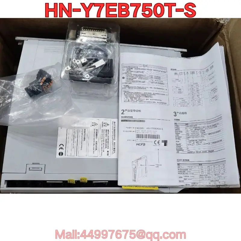 Second-hand HN-Y7EB750T-S servo drive function test is normal