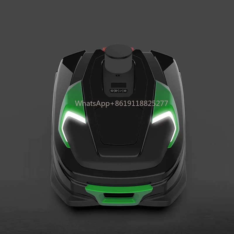 cordless electric mower china agricultural crawler rc  remote control robot lawnmower blade robotic lawn mower 1200 m