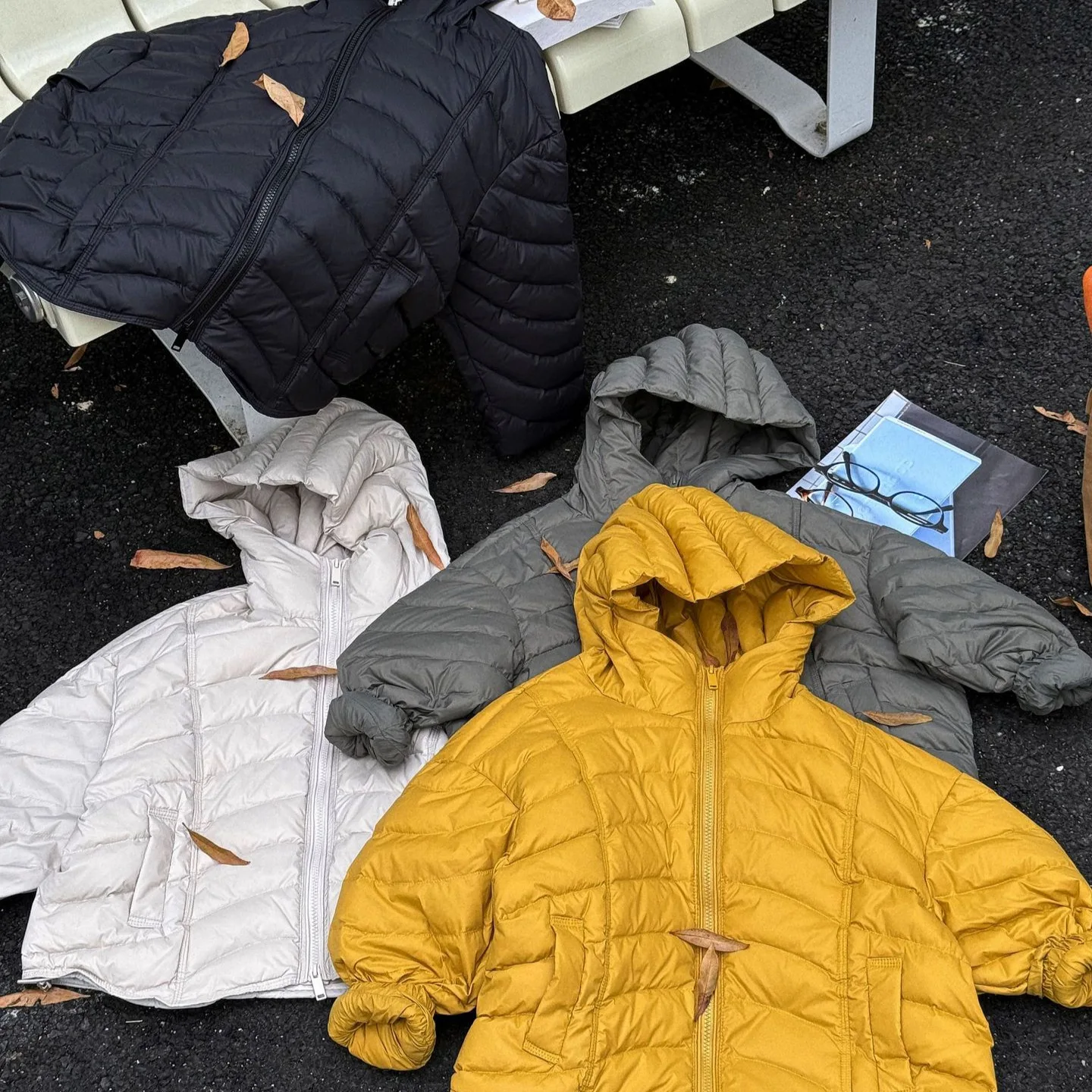 

Winter Children Boys Duck Down Jackets Hooded Thicken Warm Striped Down Suit For Young Teenagers Boys 2-12Y Kid Boy Parkas Coats