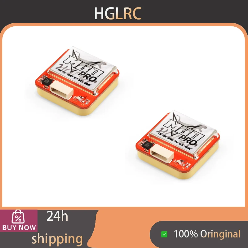 HGLRC M80 PRO GPS Module Built‑in Compass Support INAV Return‑to‑Home for FPV Drone Fixed‑Wing Aircraft