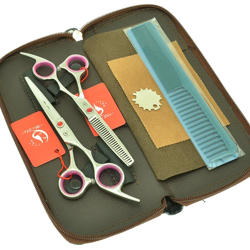 6.0 Inch Stainless Steel Hairdressing Scissors Professional Hair Cutting Shears Thinning Tesoura Home DIY Use Hair Shears A0038A