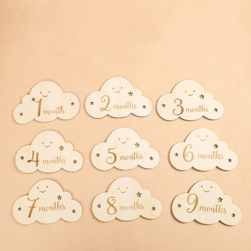double-sided-cloud-shaped-wooden-monthly-photo-discs-baby-announcement-cards-newborn-photography-pregnancy-props