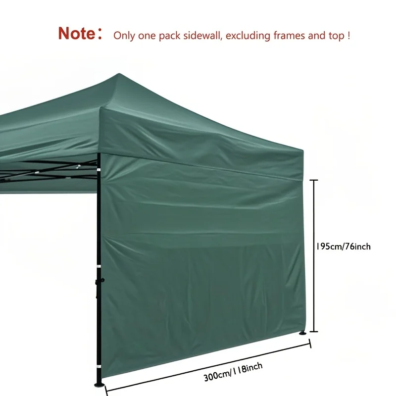 RV Camping Oxford Cloth Canopy Side Wall,Portable & Easy-to-Install Shelter,Picnics & Outdoor Activities,with Tent Not Included