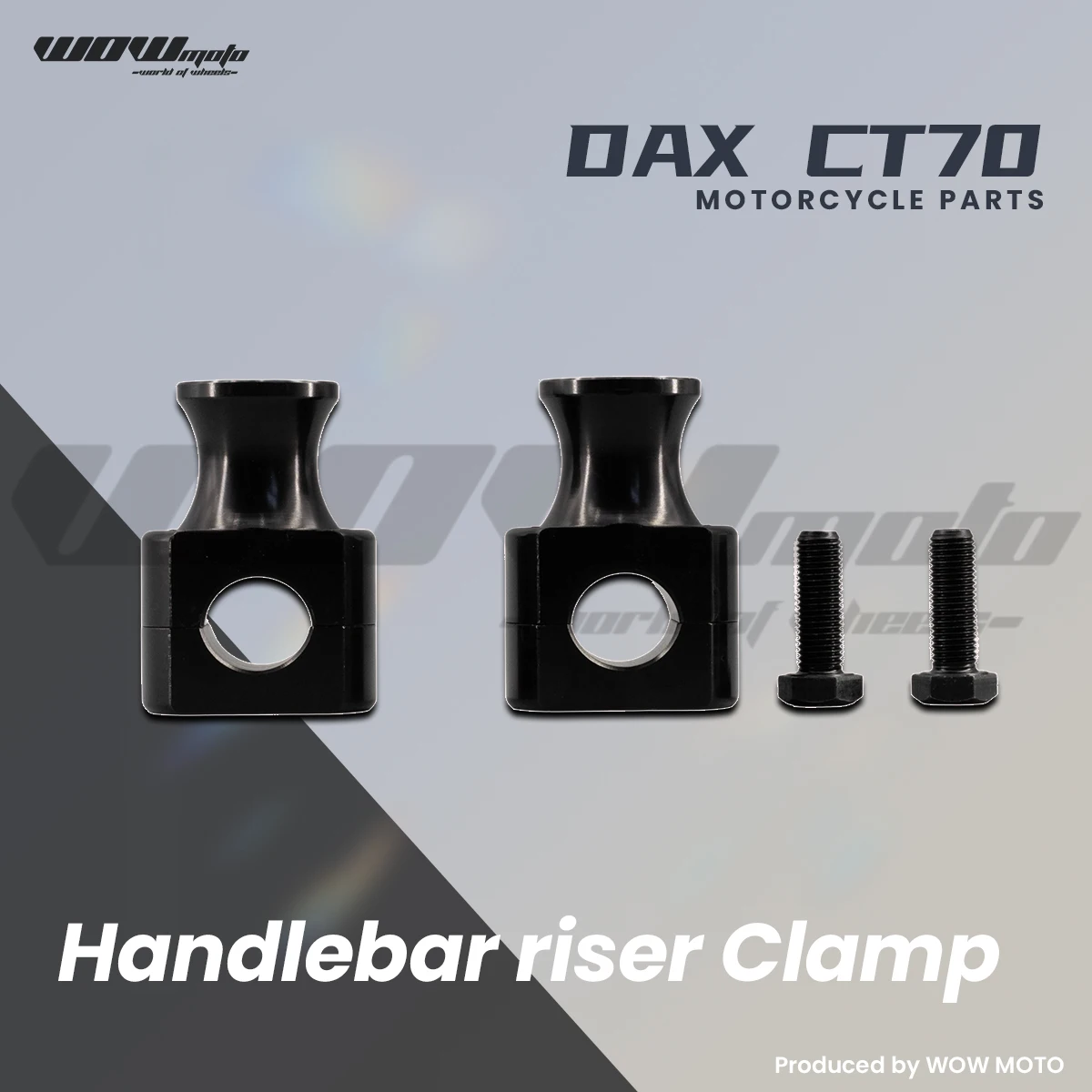 

Комплект для подъема руля Mini Moto для Monkey Z50 | Комплект креплений для руля 7/8 дюйма (50 мм) с ЧПУ-обработкой | Детали управления мотоциклом