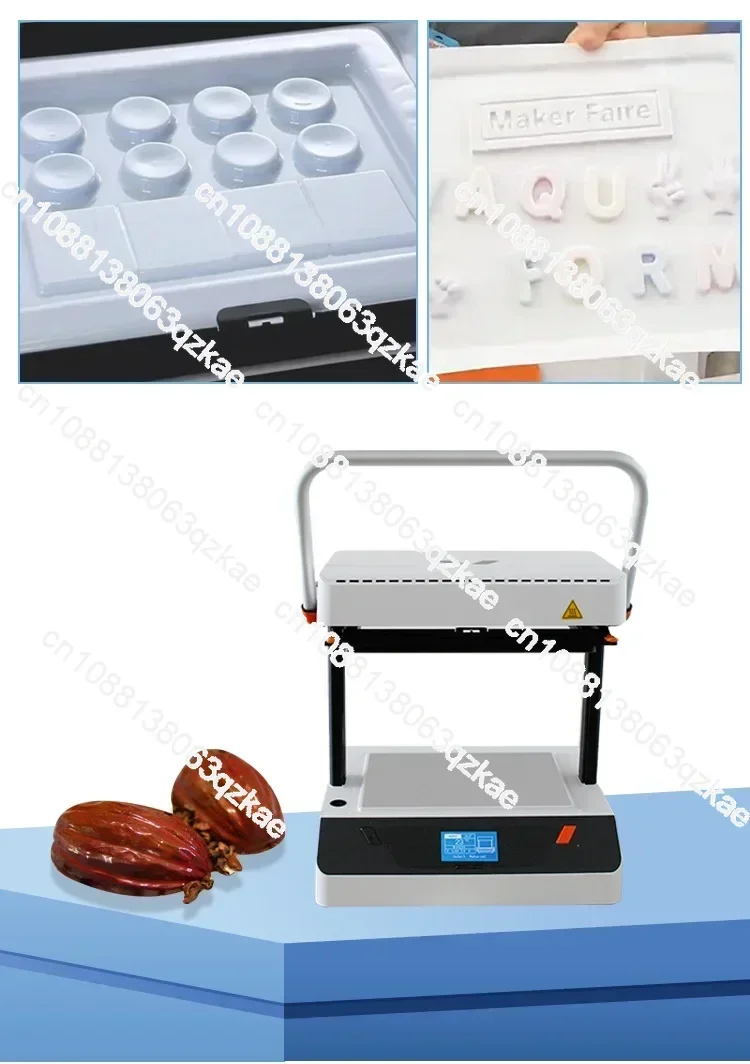 

Desktop Vacuum Thermal Blister Machine Small 3D Modeling Machine Hot Pressing Forming Machine Making Various Molds