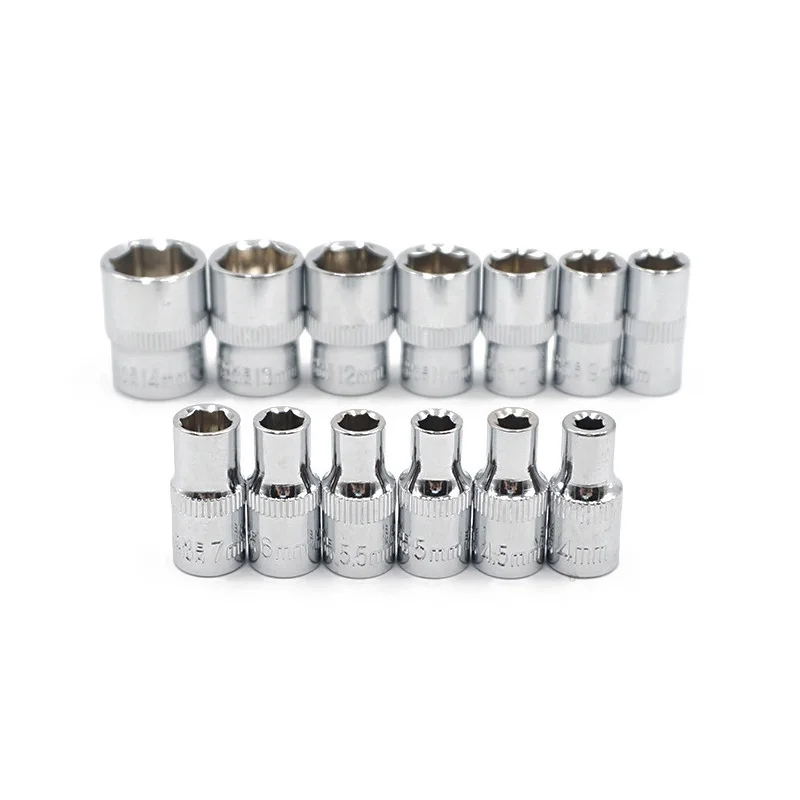 Chave de Soquete Cabeça Manga Dupla Endhand Ferramentas 1pc mm mm mm mm mm mm 10 mm 11 mm 12 mm 13 mm 14 mm