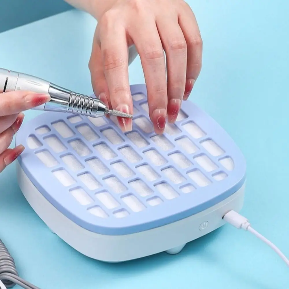 

High Suction Nail Art Vacuum Cleaner Powerful Dust Filter Grinding Nail Powder Collector USB Unloading Mini Nail Vacuum Cleaner