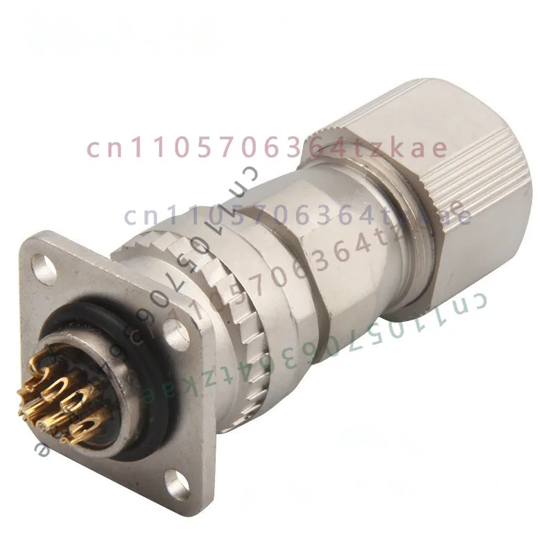 1PCS CM10-SP10S-M Servo Encoder Connector With Base DDK Straight For Mitsubishi for Yaskawa