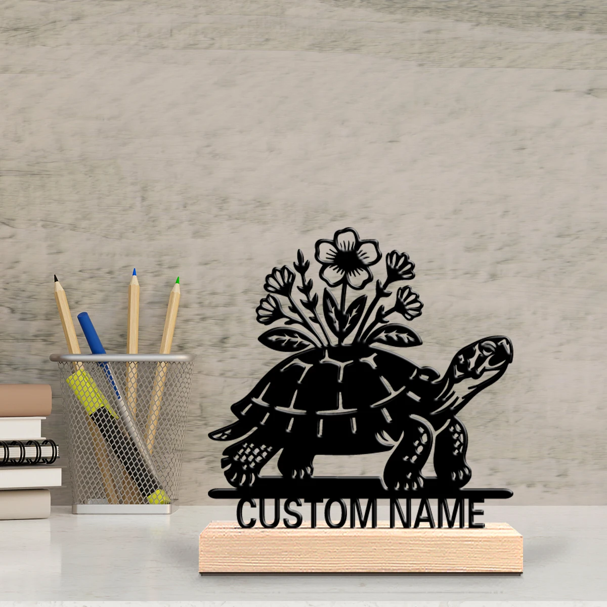 Baby Nursery Frames - 1 stuk stijlvolle gepersonaliseerde zeeschildpad decoratie