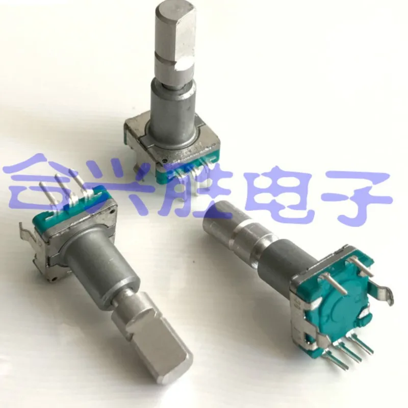 1PCS EC11 Type Encoder Car Navigation Audio CD Volume Switch 30 Positioning Shaft Length 23.5MM 5Pin