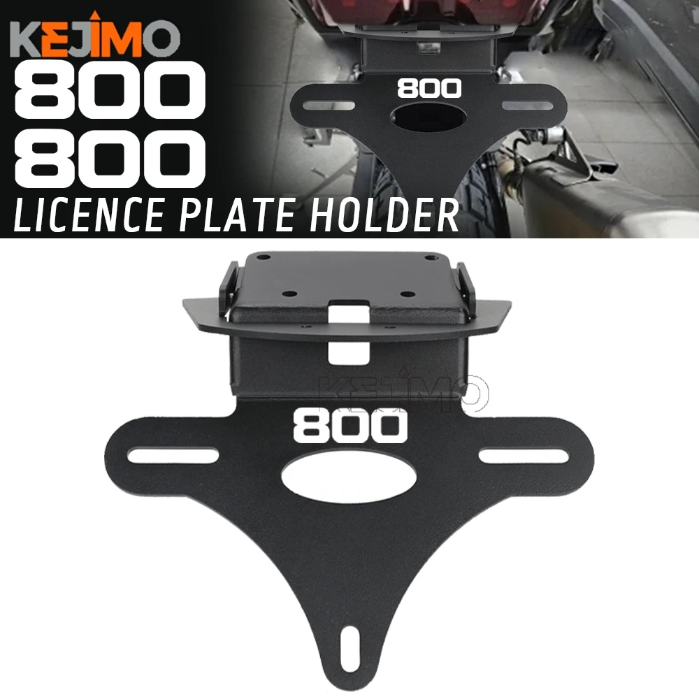 

2026 800X Fender Eliminator Bracket Motorcycle Tail Tidy License Plate Holder FOR KOVE 800 X Pro Rally Super Adventure 2024 2025