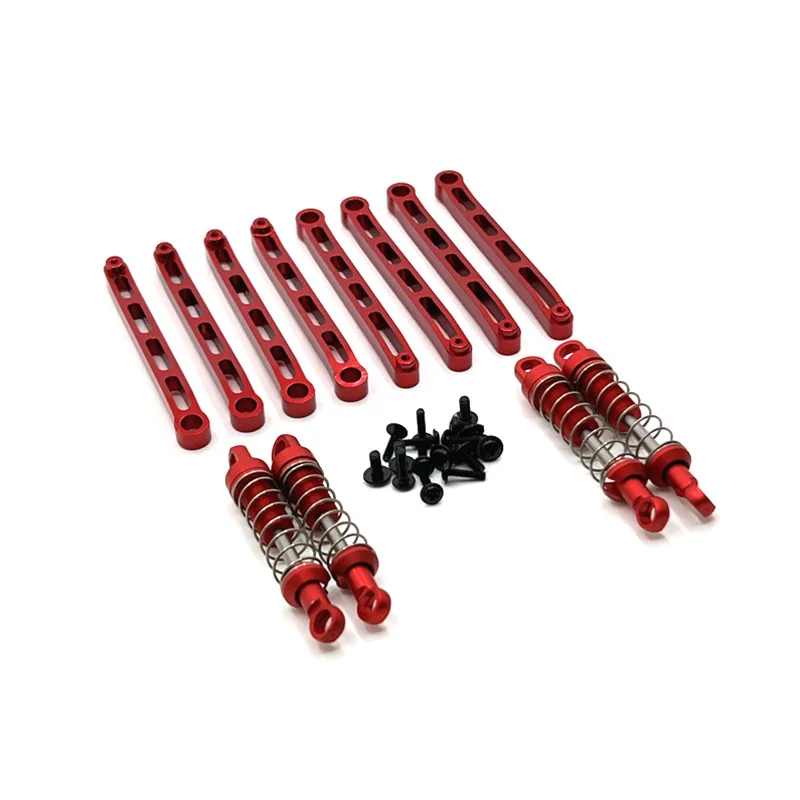 

Metal Upgrade Outer Spring Shock Absorber Chassis Fixing Rod Set For MN Model 1/12 MN168 MN78 RC Car Spare Parts