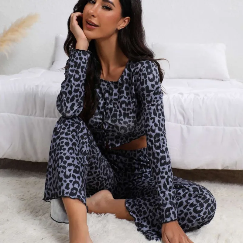 بيجامة صيفية للنساء طقم بيجامات مثير للنساء طقم بيجامة نسائي طقم ملابس نوم نسائية عروض بيجامات نسائية #6