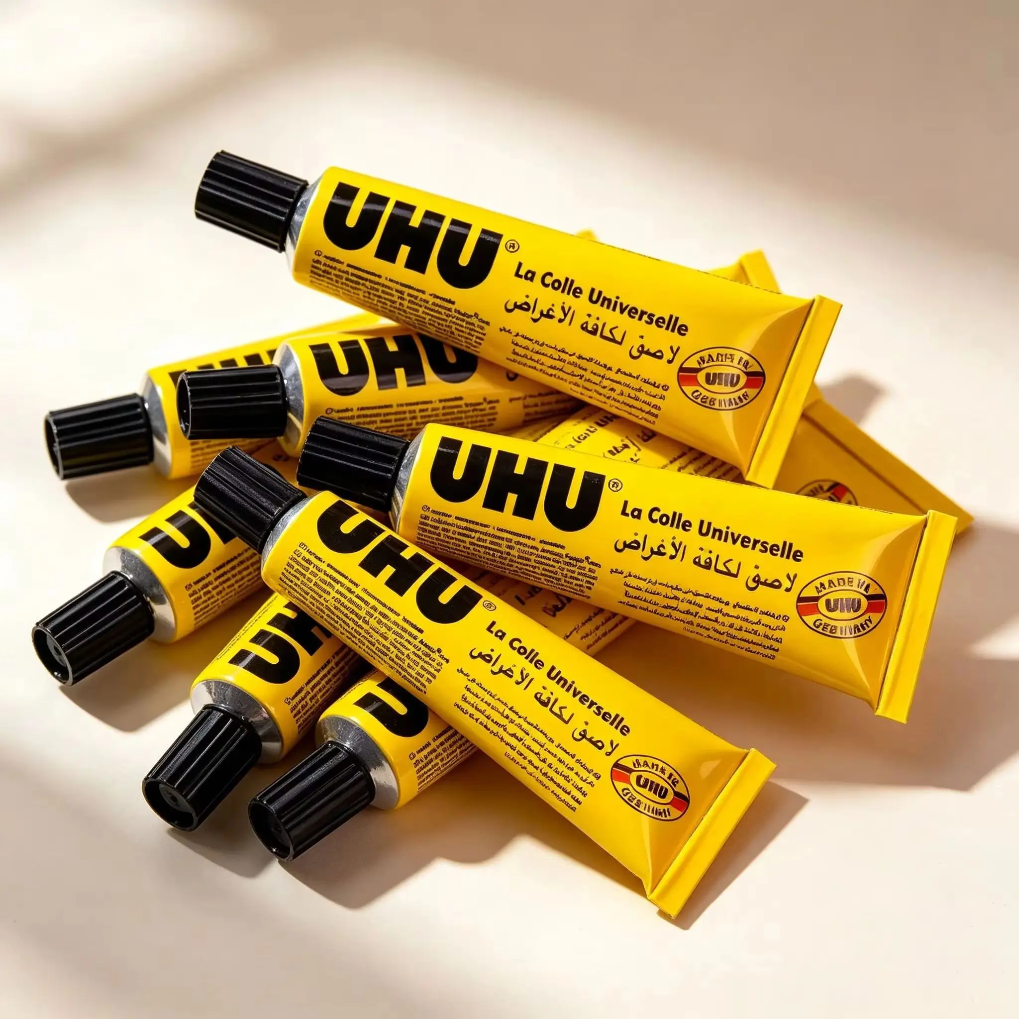UHU 35ml All PurposeStrong Adhesive Glue for Hair Extensions Lace Wigs Toupees Wefts&Hair Bonding Fix Glue Cosplay Wig Styling