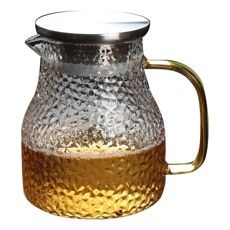 

Heat Resistant Glass Teapots Samovar Theiere Big Kettle Set Cup Milk Oolong Tea Tea Flower Dissolves Tetera Chinese Tea EI50TP