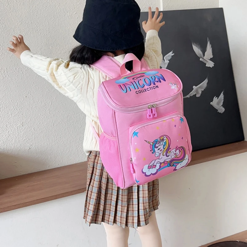 Cartoon Backpack for Boy and Girls Kids School Bag for Kindergarten Primary Children Outing Travel Fashion Backpacking