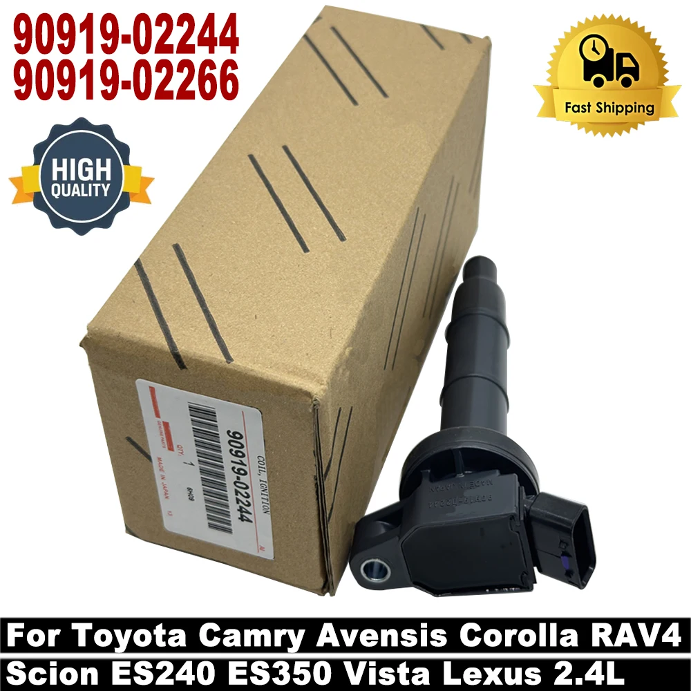 90919-02244 673-1307 סלילי הצתה 90919-02266 9091902244 עבור D-ENSO camry vivbe 4 קורולה L-exus