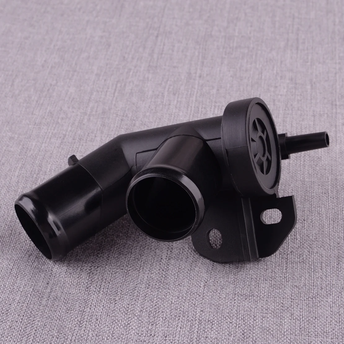 Car Black ABS Radiator Coolant Filler Neck Pipe Fit for Nissan Quest Murano 2011 2012 2013 2014