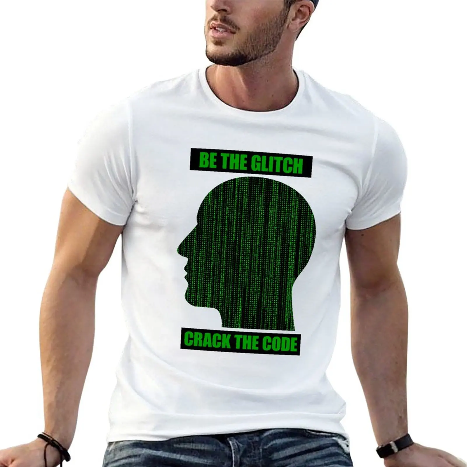 Escape the Matrix T-Shirt cotton t shirts man 100% t shirts for man slim fit man t shirt designer T-shirt