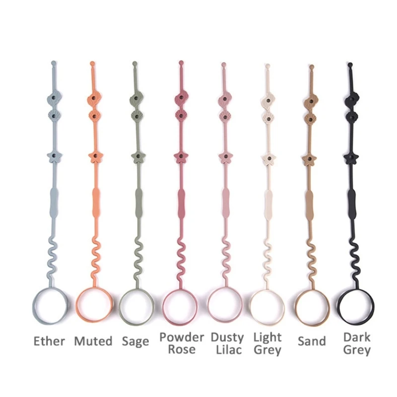 

Держатель для детской соски, мягкая силиконовая цепочка для соски, детский игрушечный ремешок для прорезывания зубов, ремешок