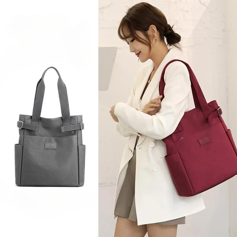 New Women's Korean Version One Shoulder Canvas Bag Fashion Literature and Art College Student Backpack Class Tutorial Canvas Bag