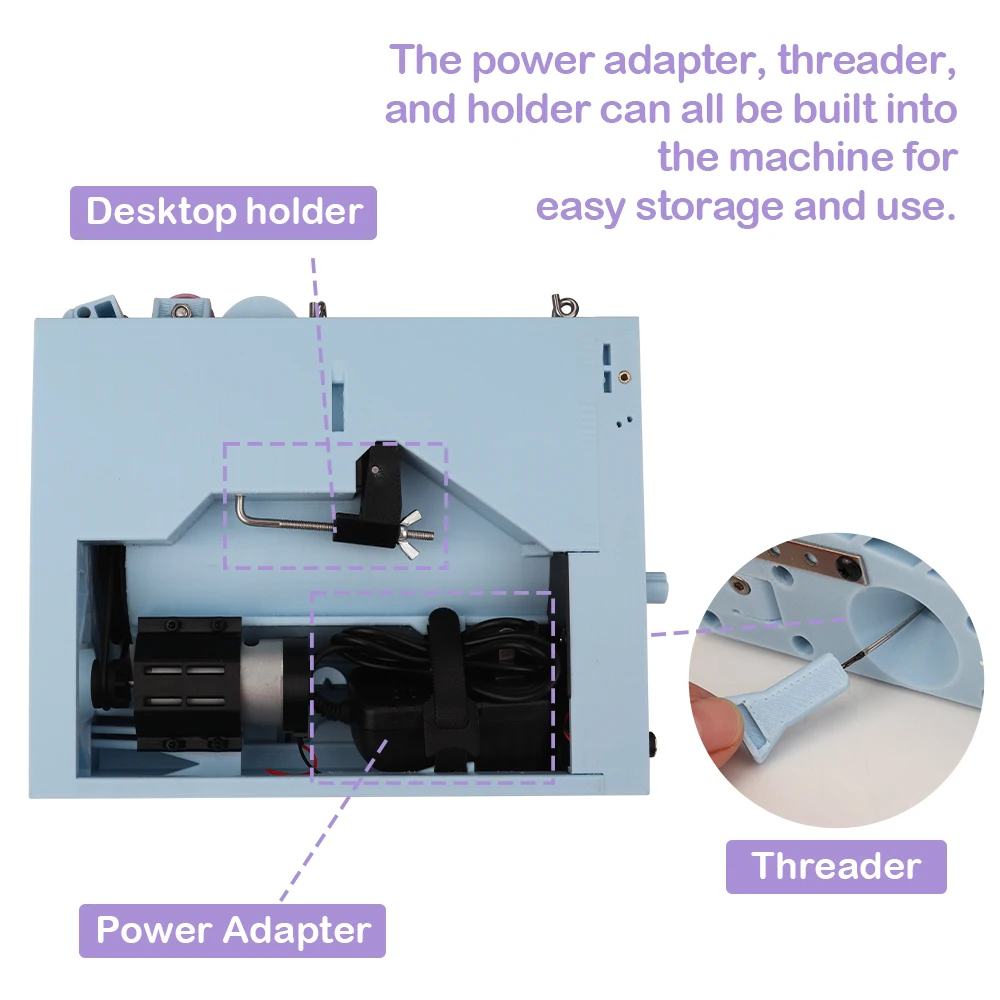 New Electric Yarn Winder, Desktop Yarn Winder That can calculate length and weight, Tufting DIY，Ideal Present for Crochet Lover
